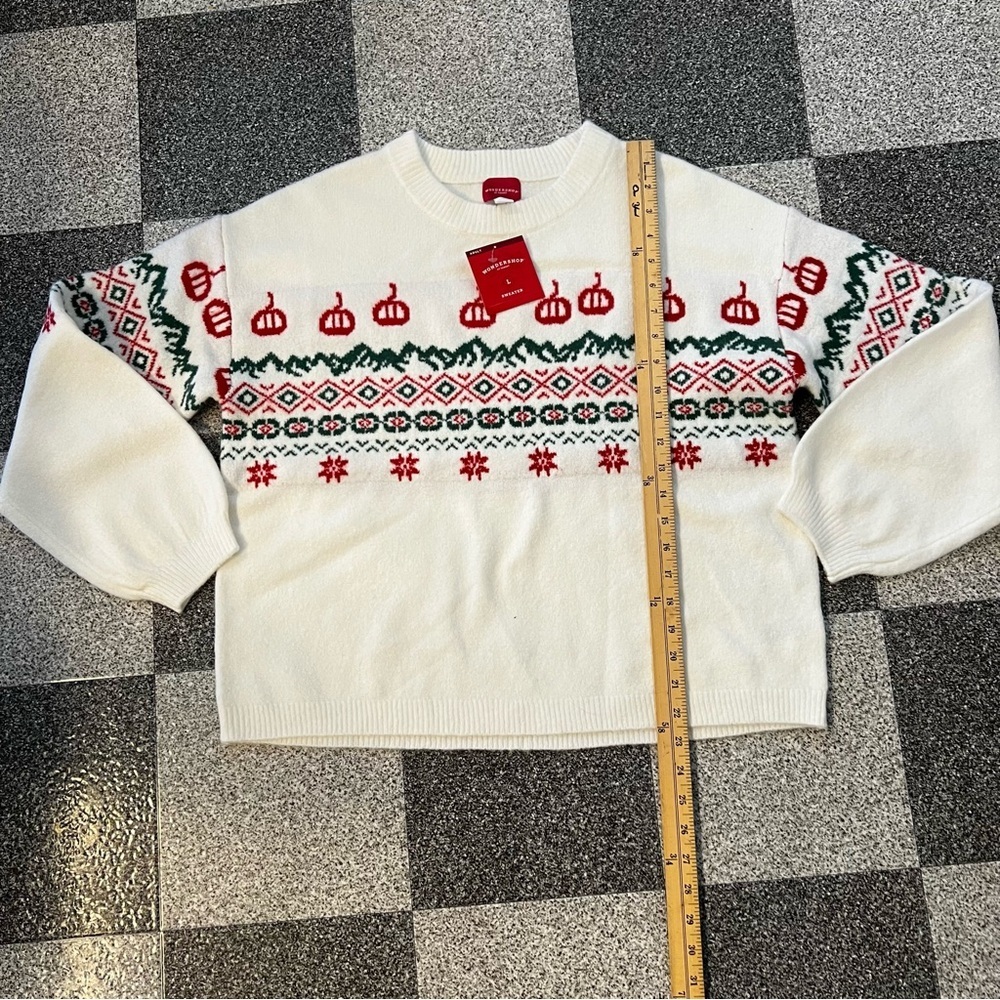 NWT Wondershop Crewneck Sweater - Size L - Picture 4 of 9